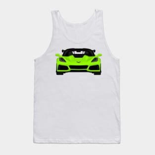 Z06 ZR1 LIME Tank Top